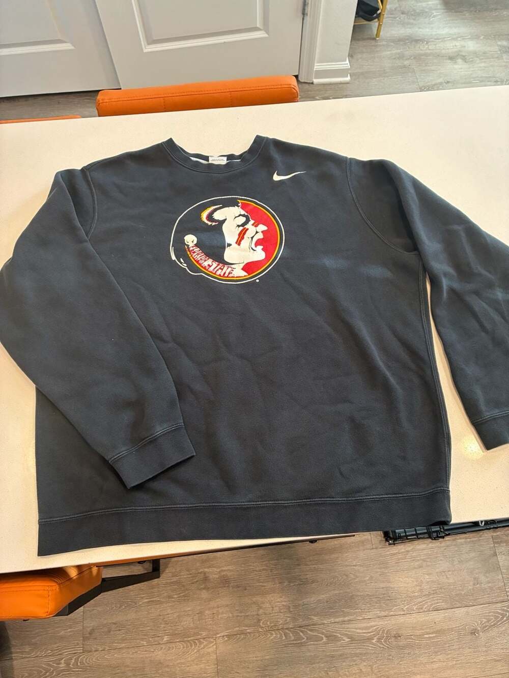 Vintage Nike Florida State Seminoles Sweatshirt XL Black Crewneck
